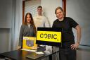 Shannen de'Vries, Business Development at HMi Elements, Chris Pleijsier,Co-Founder of Cobic-Ex, Sander van Tienhoven, Co-Founder of Cobic-Ex.