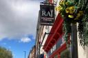 The sign outside The Raj in Bootham