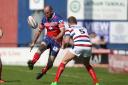 Tommy Saxton, York City Knights' Press Player of the Month for August