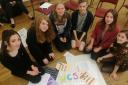 HELPING OUT: York teenagers taking part in a National Citizen Scheme social action project