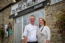 Kevin and Janilaine Mainprize who run the Lockton Tearooms and Gallery and also make art works to sell Picture: Mike Nowill
