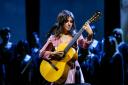 Katie Melua and the Gori Women's Choir at York Barbican. Picture: Simon Bartle