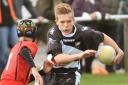 Alex Hindle goes on the charge for Heworth U12s