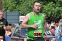 Phil Johnson, who is running to raise funds for the Polycystic Kidney Disease (PKD) Charity
