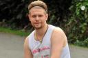 Josh MIlner who is to run in the Yorkshire marathon in memory of his friend Harvey Pettit.