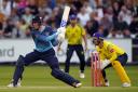 Yorkshire opening batter Finn Allen in action during the Vitality Blast against Durham. Picture: Owen Humphreys/PA Wire