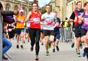 Runners in an earlier Yorkshire Marathon in York city centre