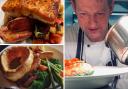 NIck Julius and some of his dishes at 31 Castlegate, York