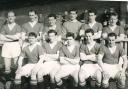 George Patterson, back row on the far right, with the York City reserve side in 1958
