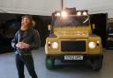Endurance athlete Sean Conway at Twisted Automotive’s new showroom in the Old Cinema in Thirsk.