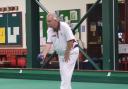 New Earswick's Andy Humphreys in action against Selby.