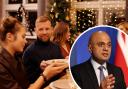 UK Covid: Sajid Javid's Christmas guidance as Boris Johnson 'can't rule out' lockdown. (PA/Canva)