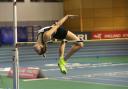 Pocklington School pupil Emily Marshall won Gold in the High Jump at the Northern Indoor Championships at the England Institute of Sport in Sheffield. Picture: Pocklington School