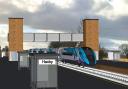 An artist's impression of the new Haxby Station