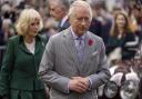 King Charles III and the Queen Consort on their last visit to the city back in November