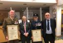 The freedom of the Selby district was awarded to 51 Squadron of the Royal Air Force and the Yorkshire Regiment