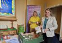 Rachael Maskell at Central Methodist Church's donation point
