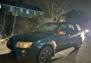 A vehicle seized by police investigating the farm burglaries