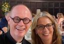 York Minster's new canon Timothy Goode and his wife Bernie