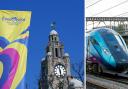 People travelling to Liverpool by train from York for the Eurovision Song Contest are being urged to prepare for disruption due to planned strike action