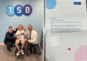 Presley Ellisson from York developed a love for TSB Bank after watching its adverts and has been told that he may have the chance to star in one himself.