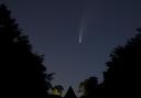 Comet Neowise over Castle Howard