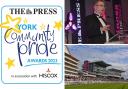 The winners of the York Community Pride Awards will be announced on September 28 at York Racecourse