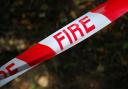 Firefighters have been called in after a dog has fallen 30ft in Malton
