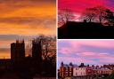 Sunrise over York today. Photos from Press Camera Club