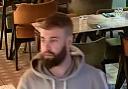 Harrogate police want to speak to a man who left without paying a food bill at Rubins Coffee in Cheltenham Parade