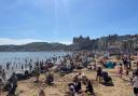 Scarborough beach gets packed during bank holidays. Picture: Tara Morris