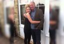 Katie Elks and her dad David who died aged 50 after falling from a ladder outside his home on May 3, 2014