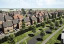 Part of the Southern Phases 'garden village' application submitted by developer Bellway - one of two 'reserved matters' applications it has submitted for developments at Huntington