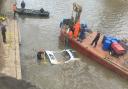 The boat was taken to the surface at around 2.30pm