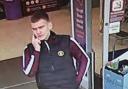 A man police would like to speak to following a theft from Sainsbury's in Falsgrave Road in Scarborough