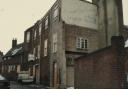 Ideal Laundry building in Trinity Lane around 1995. Photo from York Archaeology Online Collections