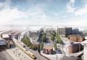 York Central is a major 'brownfield' development planned clse to the railway station