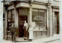 Jackson's pie shop on the corner of Buckingham Street and Skeldergate, 1913. From: 'Bishophill and Skeldergate: Exploring old shops, pubs and industries in York'