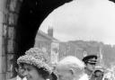 The Queen in Micklegate during her Silver Jubilee visit to York