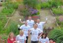 Staff from S Harrison Developments Ltd who will be running a relay in the Yorkshire Marathon to raise money for local charity Brunswick Organic Nursery and Craft Workshops