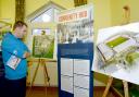 Ian Davidson, from Huntington, looks at the plans for the new Community Stadium and facilities on display to the public at Orchard Park Community Centre.                         	                            Pictures: Anna Gowthorpe