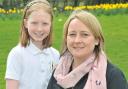 Robert Wilkinson School, Strensall, teacher Emma Davies who has been nominated for a award by pupil Ciara Beavers