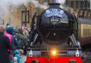 Flying Scotsman is travelling from King's Cross to York today