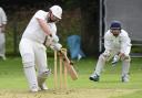 WHAT A WAY TO WIN IT: Simon Walgate, who smashed a straight six in the final over to win Thixendale's game against title rivals Pocklington in Foss Evening League division three