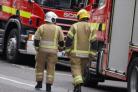 Police and firefighters called in after fire