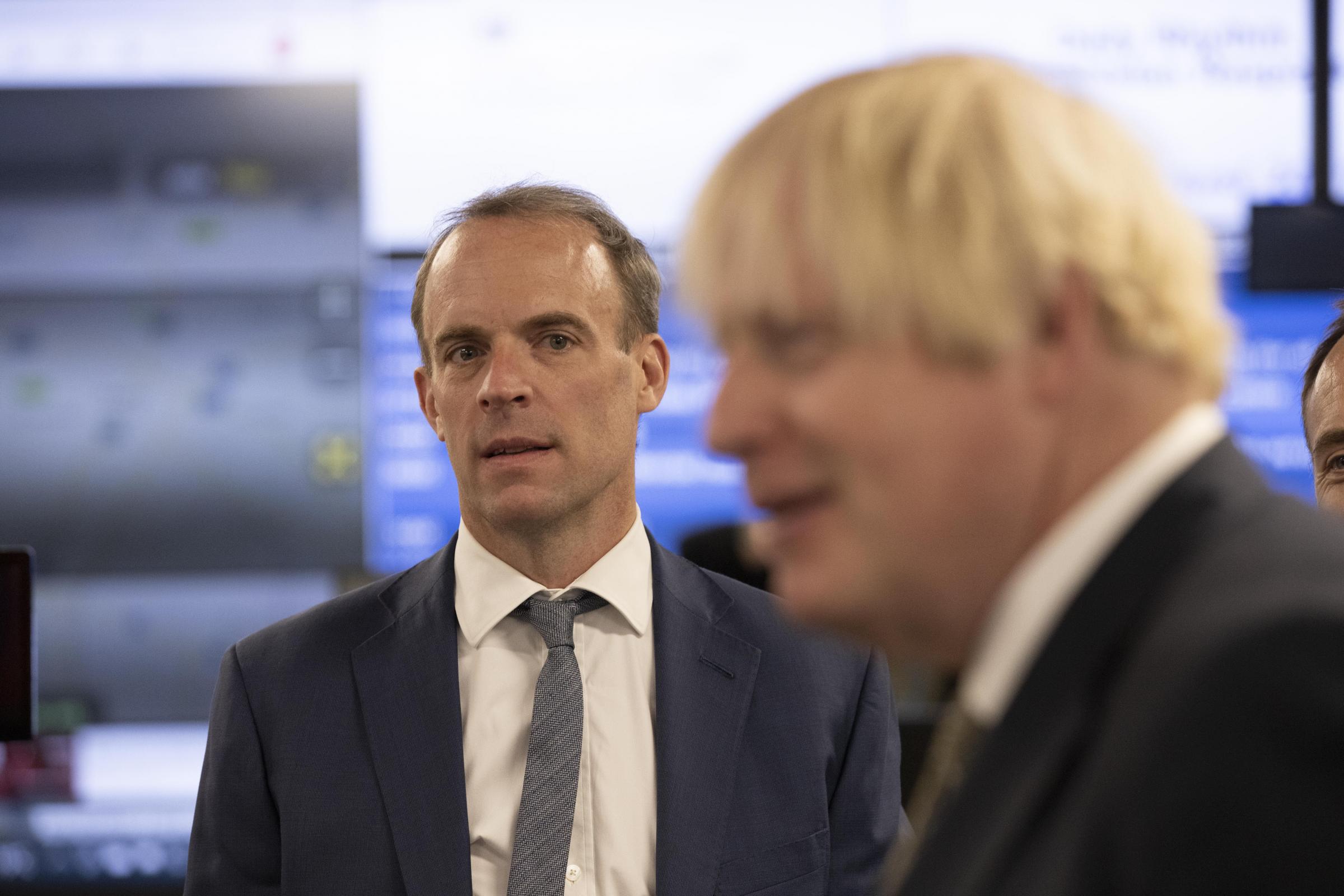 Dominic Raab: pre-Christmas Covid restrictions cannot be ruled out