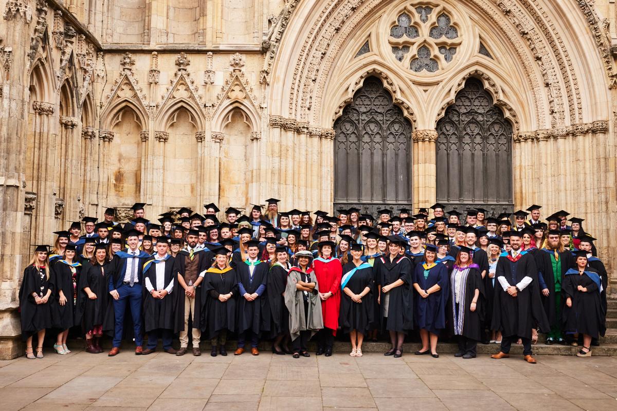 Askham Bryan College graduation ceremony celebrates its 2020 and 2021  graduates at York Minster 