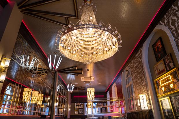 York Press: Glitzy interiors at Nola - like a set from The Great Gatsby