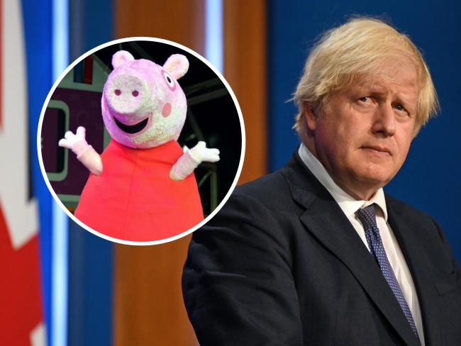 Tory PM Boris Johnson, who praised Peppa Pig World at Paultons Park, Hampshire, has lost the support of our correspondent