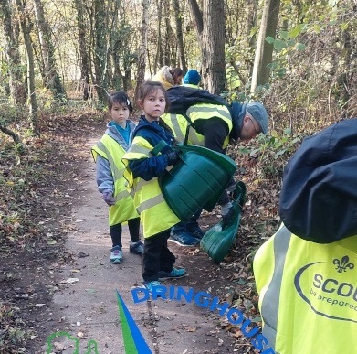 Scouts give Acomb Wood an autumn spring clean